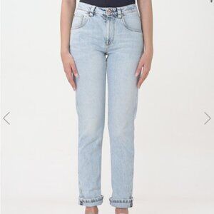 Brunello Cucinelli Straight Leg Jeans Mid Rise Size 8